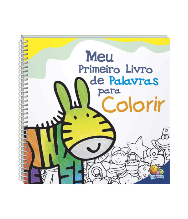 Meu Primeiro Livro de Palavras para Colorir
