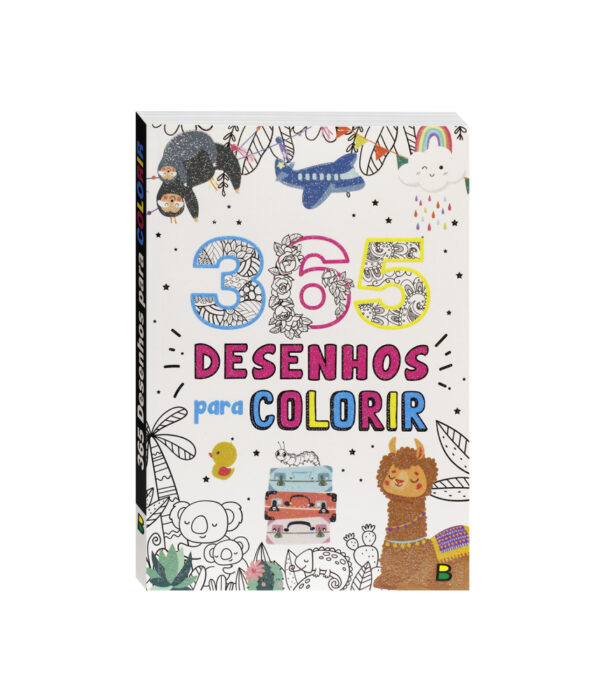 365 Desenhos para Colorir Branco