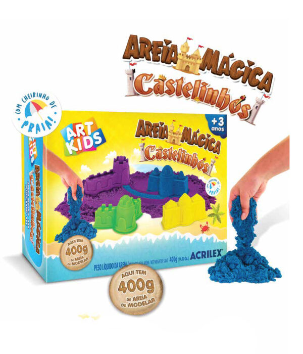 Areia Mágica Castelinhos