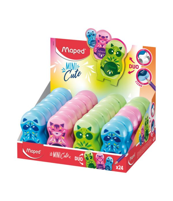 Apontador com Borracha Loopy Mini Cute