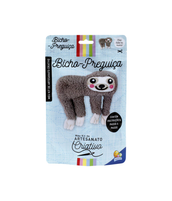 Kit Artesanato - Bicho Preguiça