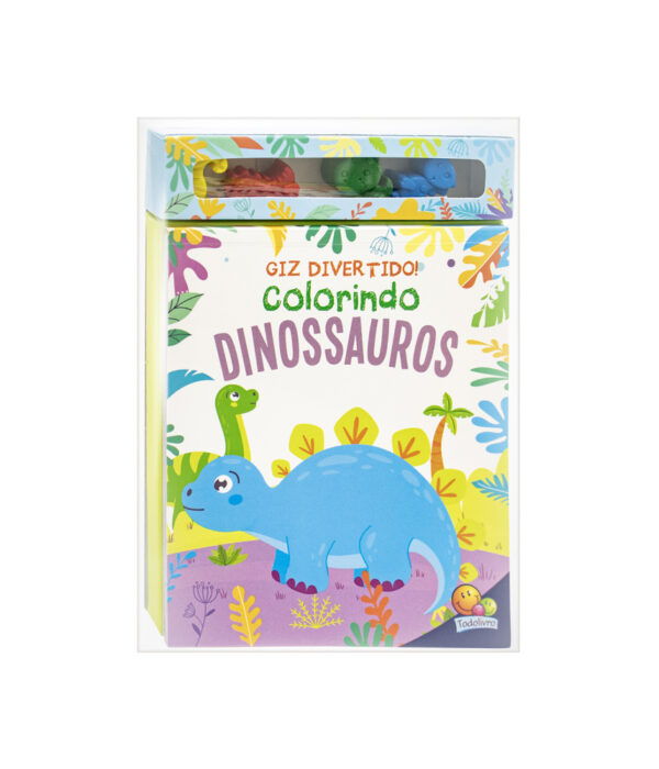 Colorindo Dinossauros - Giz Divertido