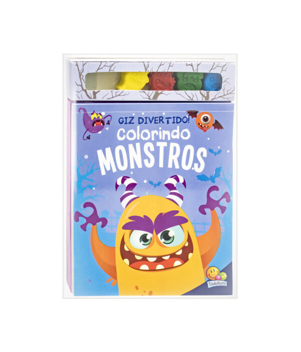 Colorindo Monstros - Giz Divertido