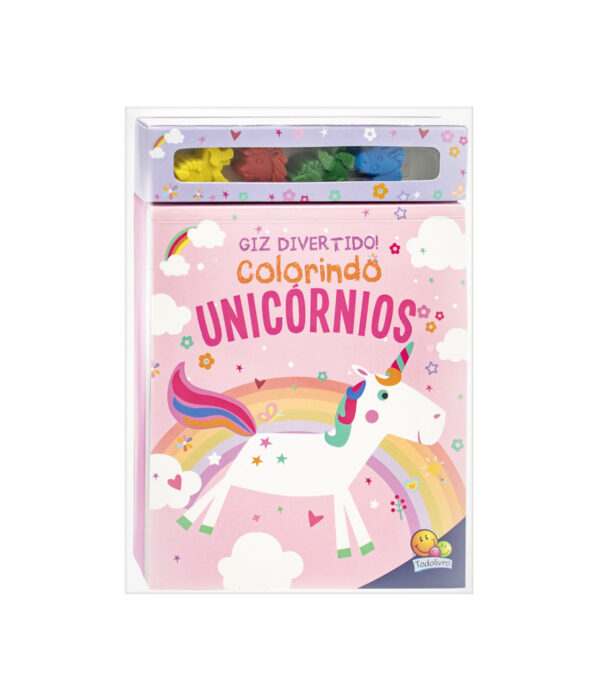 Colorindo Unicórnios - Giz Divertido