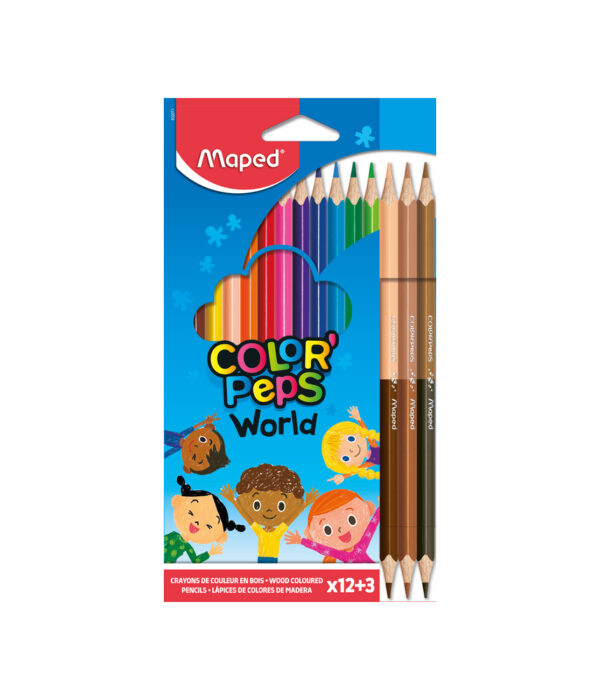 Lápis de Cor Colorpeps Mundo