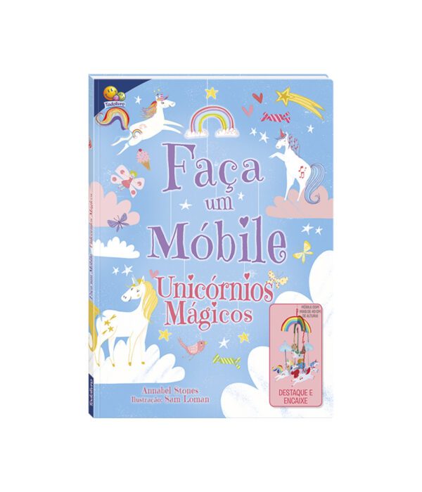 Modelo Móbile Unicórnios Mágicos