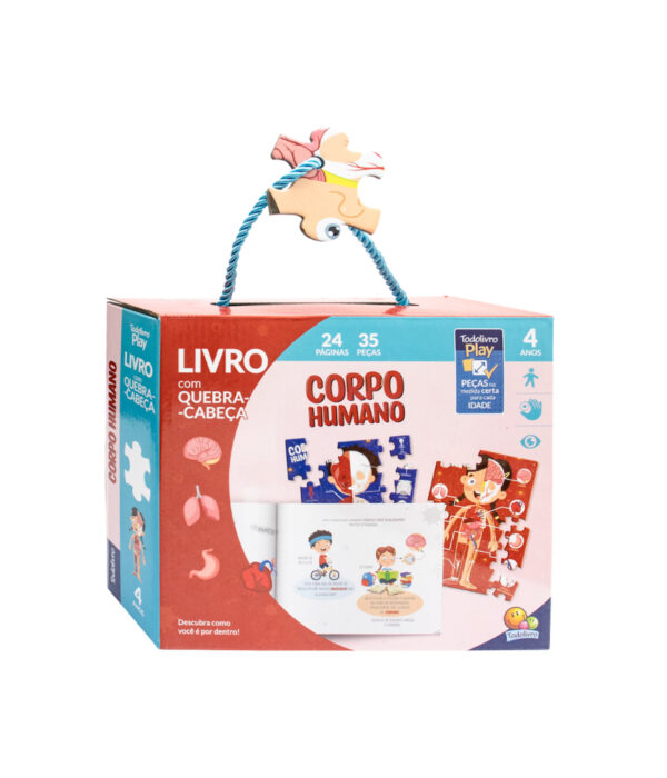 Corpo Humano - Livro Quebra Cabeça