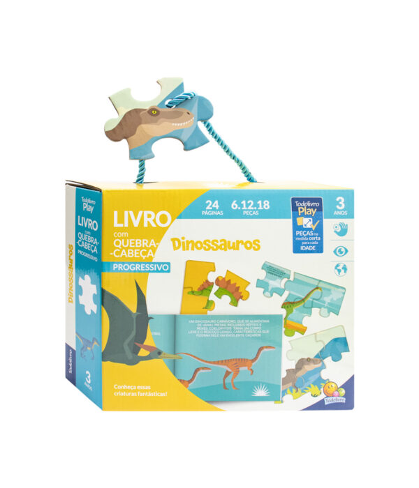 Dinossauros - Livro Quebra Cabeça