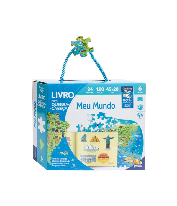 Meu Mundo - Livro Quebra Cabeça