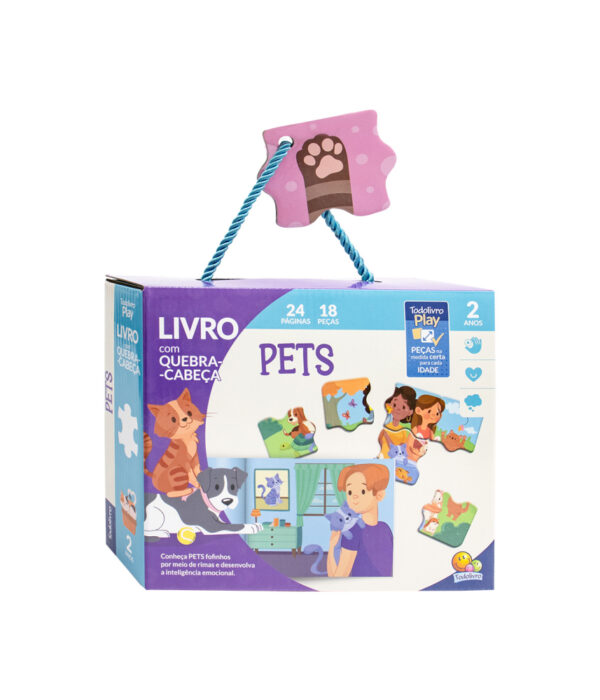 Pets - Livro Quebra Cabeça