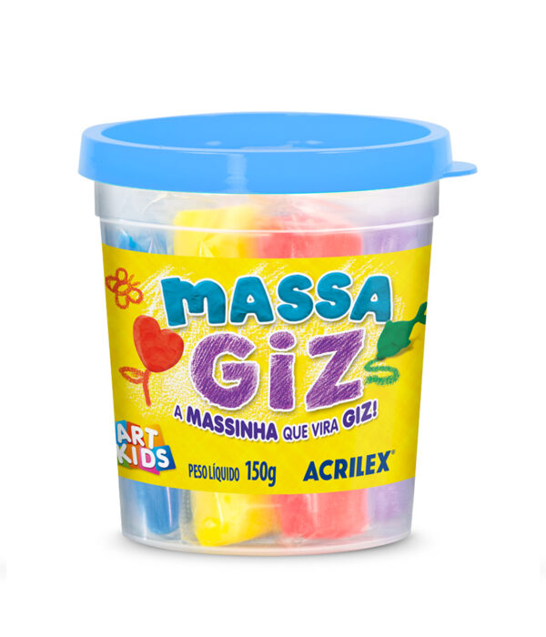 Massinha Giz 6 Cores