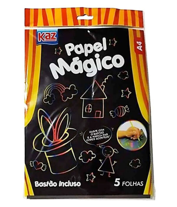 Papel Mágico A4 5 Folhas