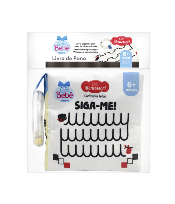 Siga-me - Livro de Contraste Fofo